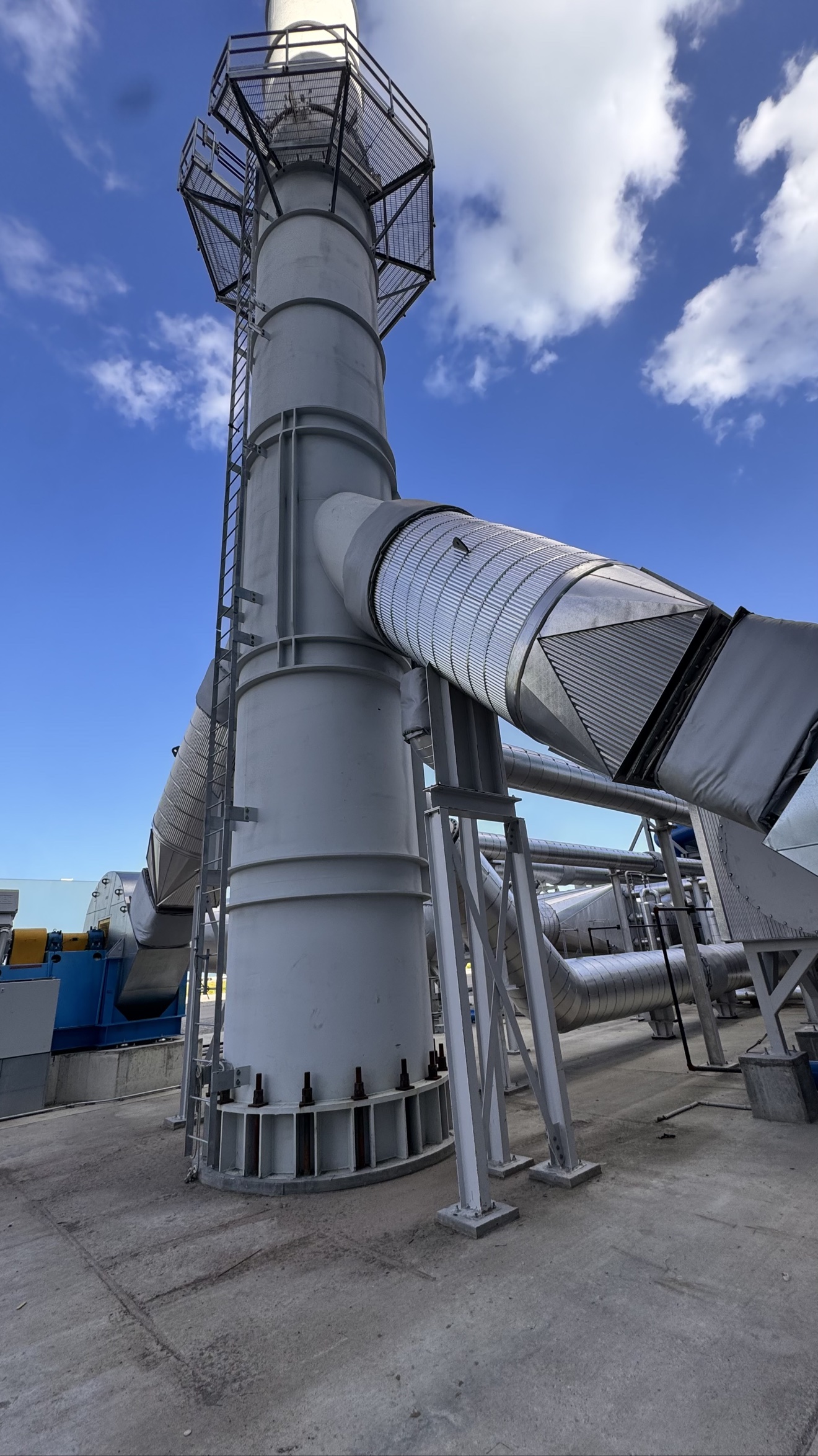 Custom removable insulation blanket fabrication and completed installation